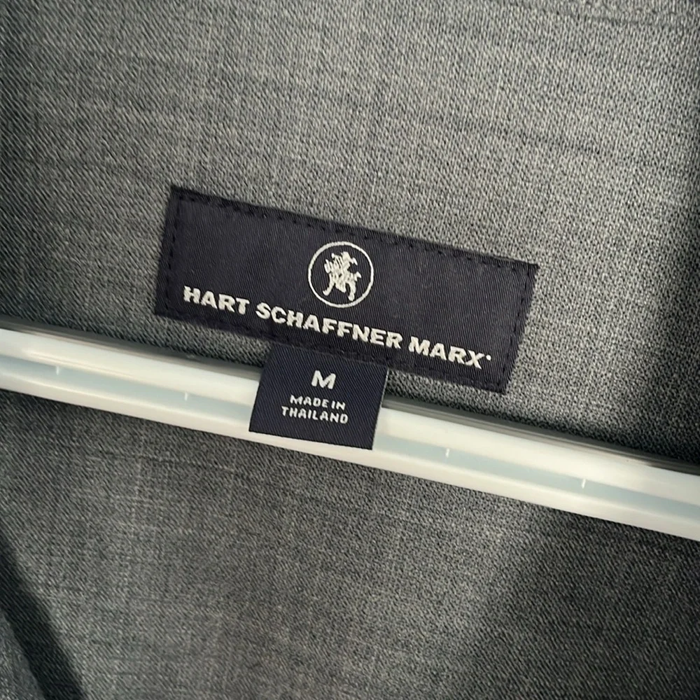 NWT Men's Hart Schaffner Marx Wool Blend Coat sz Med - Picture 2 of 8